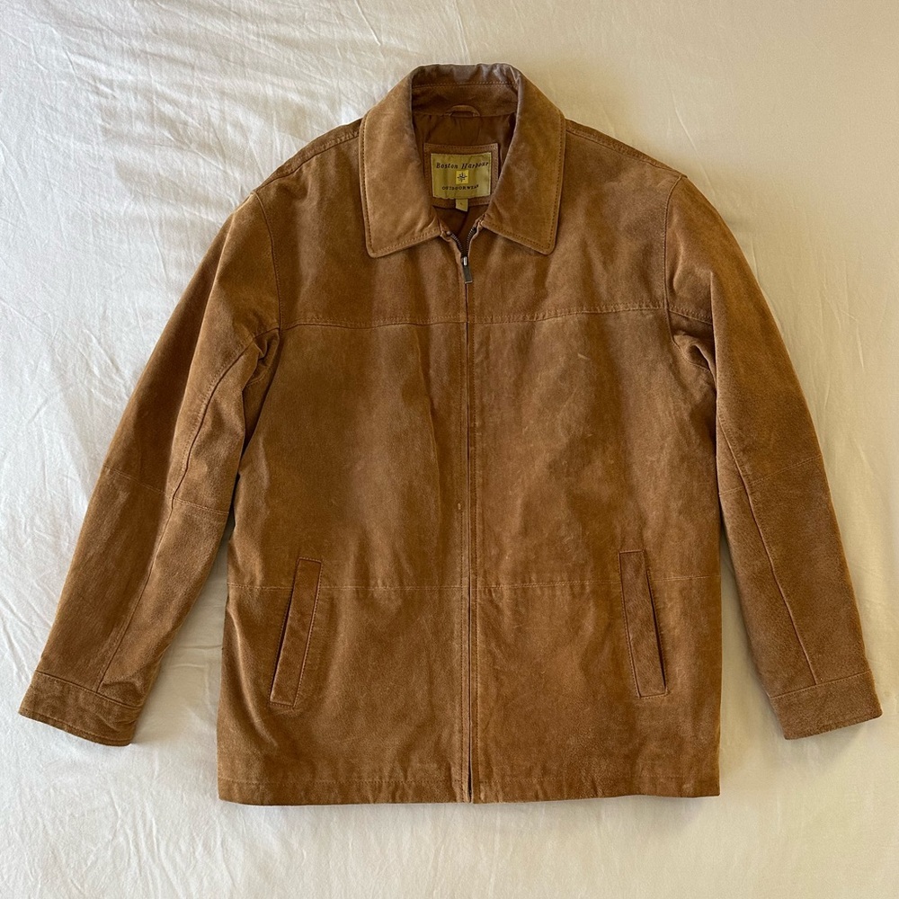 Boston Harbour Genuine Leather Jacket, Size L